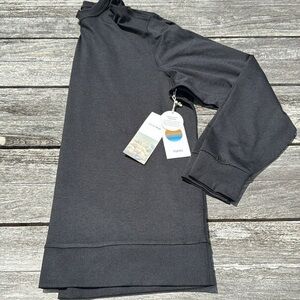 VUORI Ponto Performance Crew BLACK HEATHER XL NWT